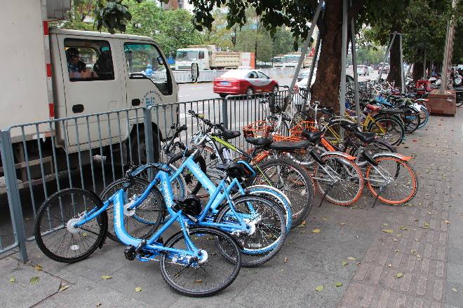 共享停車位地鎖隨心所欲停車